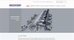 Desktop Screenshot of multipond.com