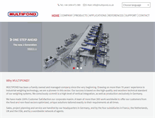 Tablet Screenshot of multipond.com